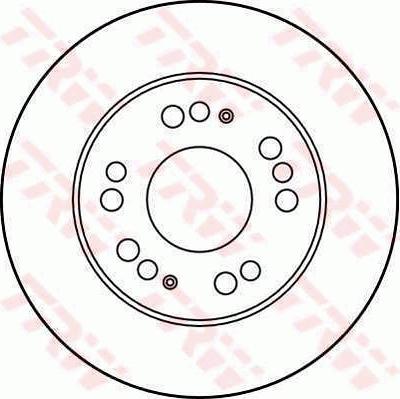 TRW DF2718 - Kočioni disk www.molydon.hr