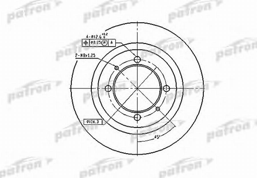 TRW DF2784BP - Kočioni disk www.molydon.hr