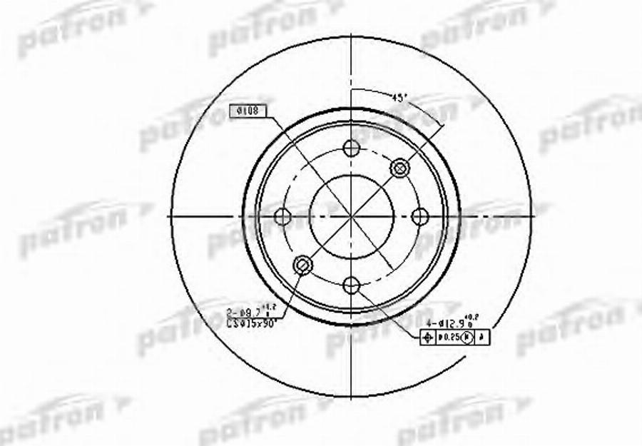 TRW DF2782BP - Kočioni disk www.molydon.hr