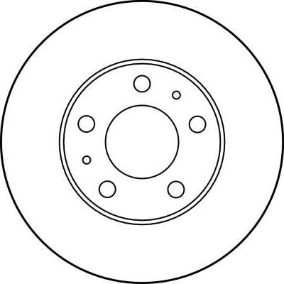 TRW DF2722 - Kočioni disk www.molydon.hr