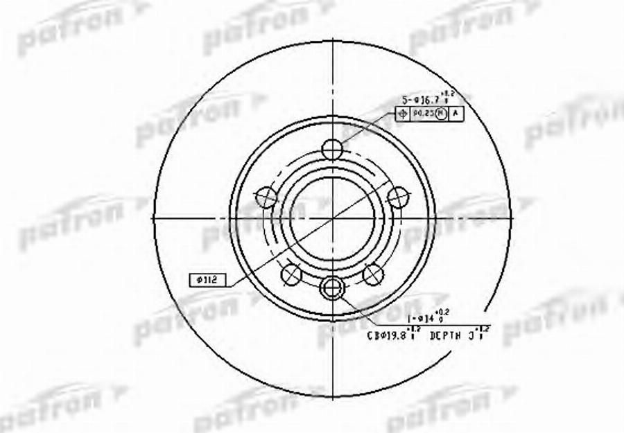 TRW DF2776BP - Kočioni disk www.molydon.hr