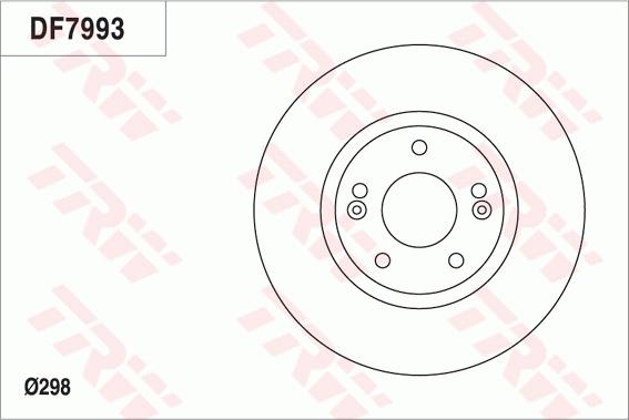 TRW DF7993 - Kočioni disk www.molydon.hr