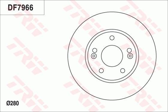 TRW DF7966 - Kočioni disk www.molydon.hr