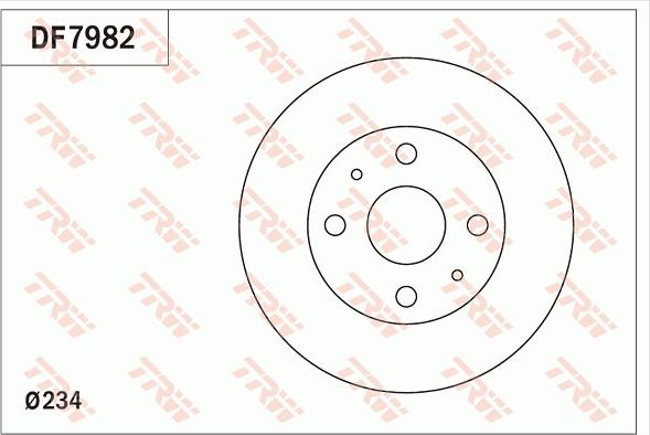 TRW DF7982 - Kočioni disk www.molydon.hr