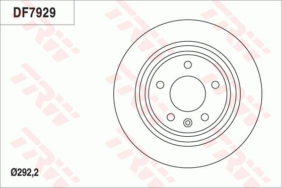 TRW DF7929 - Kočioni disk www.molydon.hr