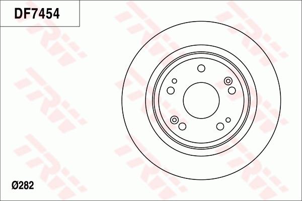 TRW DF7454 - Kočioni disk www.molydon.hr