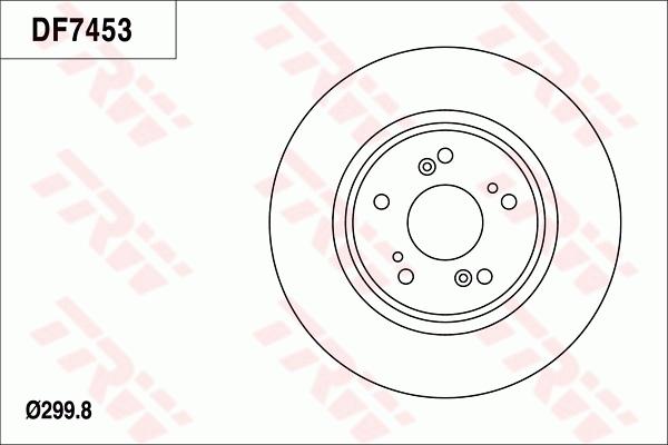 TRW DF7453 - Kočioni disk www.molydon.hr