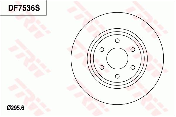 TRW DF7536 - Kočioni disk www.molydon.hr