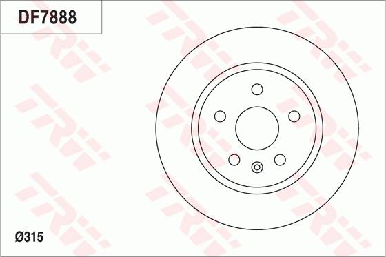 TRW DF7888 - Kočioni disk www.molydon.hr