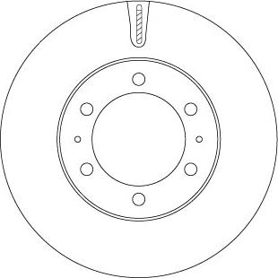 TRW DF7827S - Kočioni disk www.molydon.hr