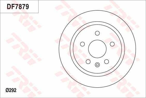 TRW DF7879 - Kočioni disk www.molydon.hr