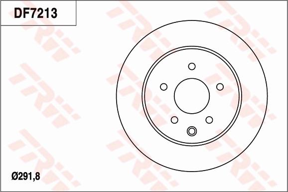 TRW DF7213 - Kočioni disk www.molydon.hr