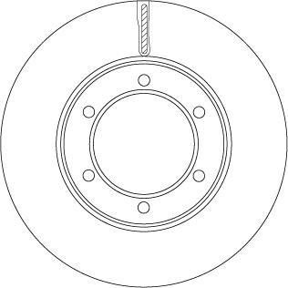 TRW DF7226S - Kočioni disk www.molydon.hr