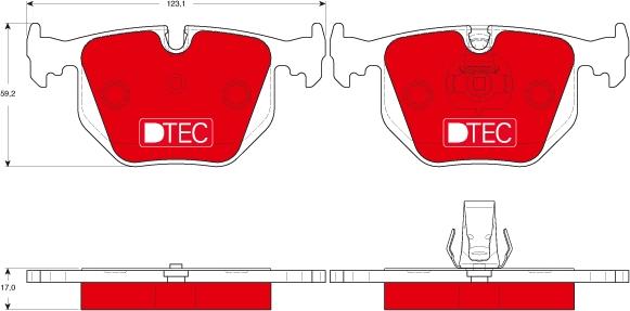 TRW GDB1530DTE - Komplet Pločica, disk-kočnica www.molydon.hr