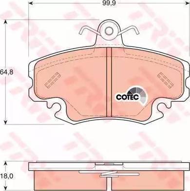 Sangsin Brake SP1243 - Komplet Pločica, disk-kočnica www.molydon.hr