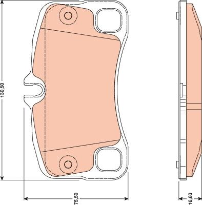 TRW GDB1792 - Komplet Pločica, disk-kočnica www.molydon.hr