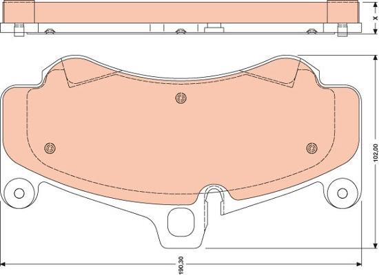 TRW GDB1779 - Komplet Pločica, disk-kočnica www.molydon.hr