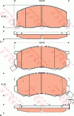 TRW GDB7630 - Komplet Pločica, disk-kočnica www.molydon.hr