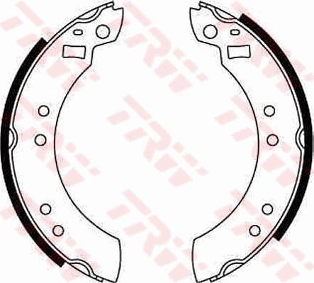 TRW GS6124 - Komplet kočnica, bubanj kočnice www.molydon.hr