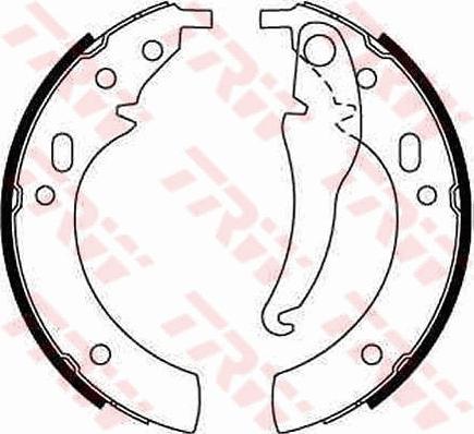 TRW GS8094 - Komplet kočnica, bubanj kočnice www.molydon.hr