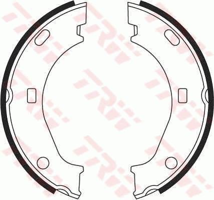 TRW GS8242 - Komplet kočionih obloga, rucna kočnica www.molydon.hr