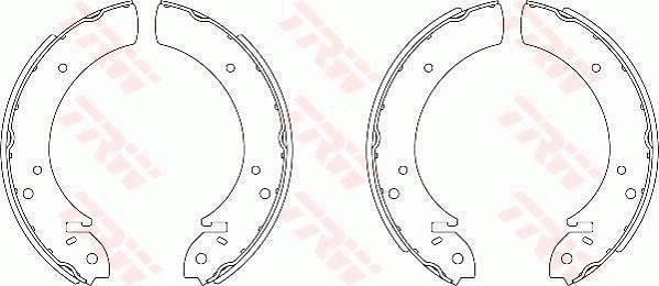 TRW GS7832 - Komplet kočnica, bubanj kočnice www.molydon.hr