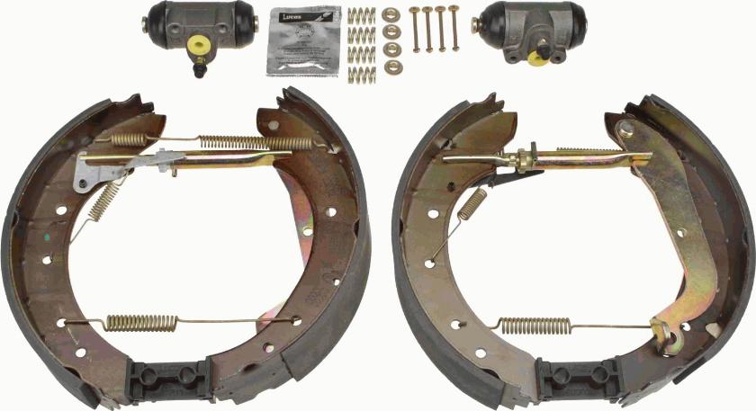 TRW GSK1147 - Komplet kočnica, bubanj kočnice www.molydon.hr
