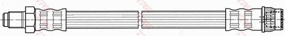 TRW PHB545 - Kočiono crijevo, lajtung www.molydon.hr