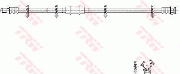 TRW PHB192 - Kočiono crijevo, lajtung www.molydon.hr