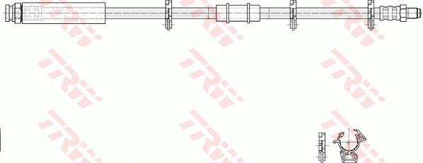 TRW PHB291 - Kočiono crijevo, lajtung www.molydon.hr