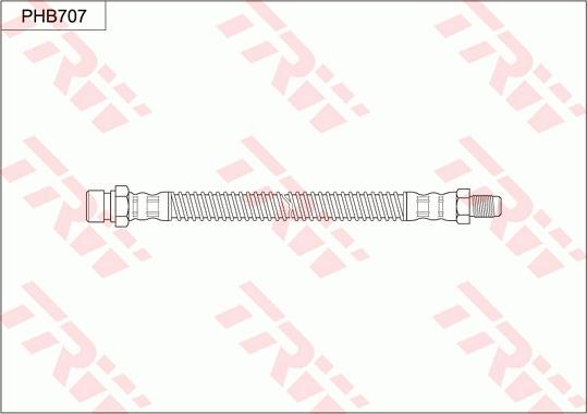 TRW PHB707 - Kočiono crijevo, lajtung www.molydon.hr