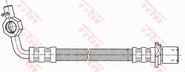 TRW PHD403 - Kočiono crijevo, lajtung www.molydon.hr