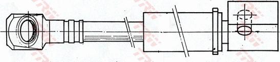 TRW PHD229 - Kočiono crijevo, lajtung www.molydon.hr