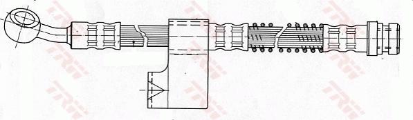 TRW PHD7064 - Kočiono crijevo, lajtung www.molydon.hr