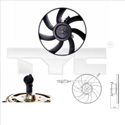 TYC 831-0003 - Ventilator, hladjenje motora www.molydon.hr