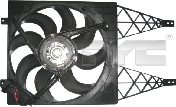 TYC 837-1009 - Ventilator, hladjenje motora www.molydon.hr