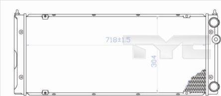 TYC 737-0020 - Hladnjak, hladjenje motora www.molydon.hr