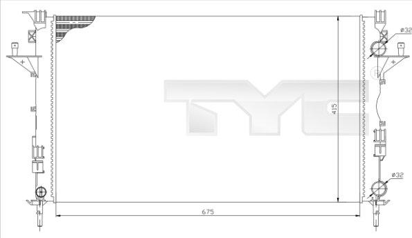 TYC 728-0049-R - Hladnjak, hladjenje motora www.molydon.hr