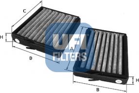 UFI 54.130.00 - Filter kabine www.molydon.hr