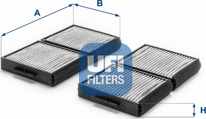 UFI 54.129.00 - Filter kabine www.molydon.hr