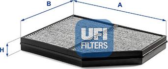 UFI 54.349.00 - Filter kabine www.molydon.hr