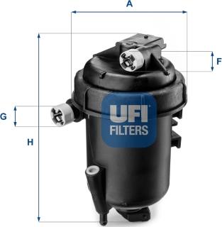 UFI 55.144.00 - Filter za gorivo www.molydon.hr