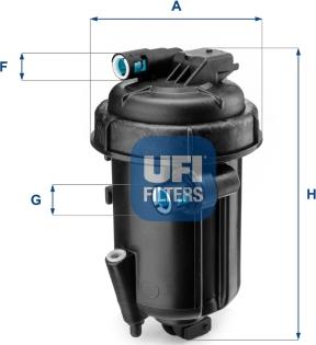 UFI 55.163.00 - Filter za gorivo www.molydon.hr