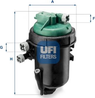 UFI 55.173.00 - Filter za gorivo www.molydon.hr