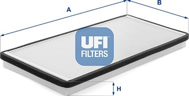 UFI 53.445.00 - Filter kabine www.molydon.hr