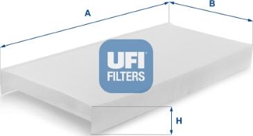 UFI 53.443.00 - Filter kabine www.molydon.hr