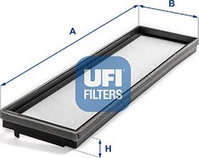 UFI 53.437.00 - Filter kabine www.molydon.hr