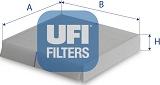 UFI 53.523.00 - Filter kabine www.molydon.hr