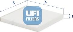 UFI 53.522.00 - Filter kabine www.molydon.hr