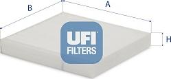 UFI 53.160.00 - Filter kabine www.molydon.hr